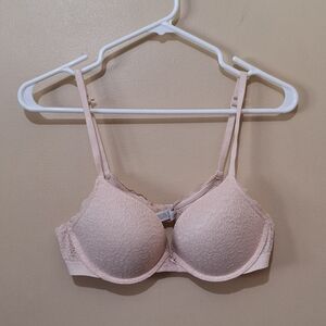 Aerie Pink Lace Bra